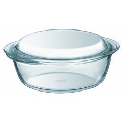 Каструля з кришкою Pyrex 1.3 л Прозорий (7092306) Черкаси