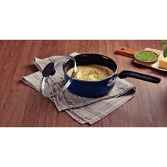 Ківш Tramontina Tunis 2 л 18 см Синій (7067747) Кропива