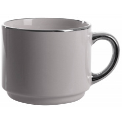 Набір чашок на підставці Limited Edition Silver 300 мл 4 шт Різнокольоровий (7019858) Жмеринка