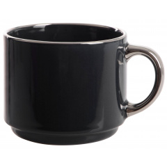 Набір чашок на підставці Limited Edition Silver 300 мл 4 шт Різнокольоровий (7019858) Жмеринка