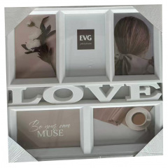 Мультирамка EVG INNO ZB-L5-3233 Collage 5 32х33х2 см White (7120204) Акимовка