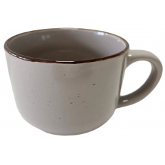 Чашка Limited Edition Terra Jumbo 500 мл Серый (6873402) Иршава
