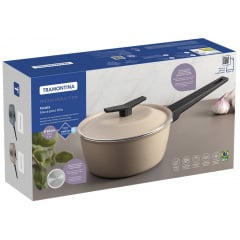 Ківш Tramontina Spezia Sand 2.4 л 20 см Чорно-золотистий (7096833) Київ