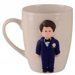 Чашка Limited Edition Dream Groom 340 мл Белый (7136741) Винница