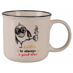 Чашка Limited Edition Owlet B 380 мл Белый (7136701) Кобыжча