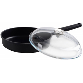 Сковорода с крышкой IQ Be Smart 26 см Черный (7077924)