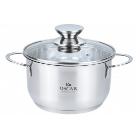 Каструля Oscar Galant 2.6 л 18 см Сріблястий (6911215)