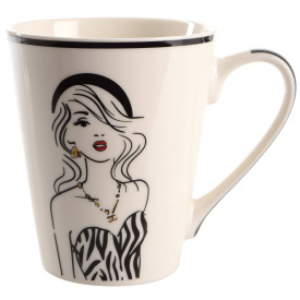 Чашка Limited Edition Madam D 300 мл Білий (7007019)