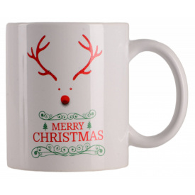 Чашка Limited Edition NY Antler Red 320 мл Белый (7133575)