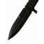 Нож тактический Gorillas BBQ 4516 26 см Черный (KN1074) Вишневое
