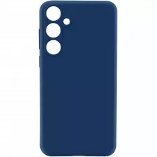 Чохол для Samsung S25 Plus (S936) Silicone Navy (MCL-SS25PNV) MAKE