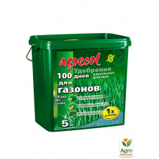 Удобрение длительного действия для газона (100дней) 21-5-8 ТМ Agrecol 5кг