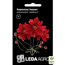 Кореопсис карликовый Красный амулет ТМ Leda Agro 0,2г