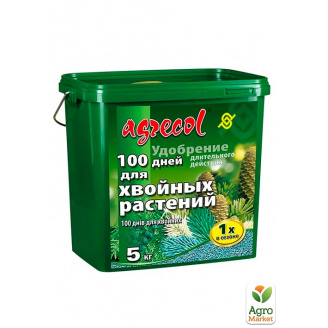 Удобрение длительного действия для хвои (100дней) 15-5-20 ТМ Agrecol 5кг