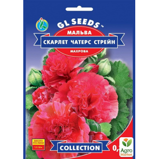 Мальва махрова Скарлет Чатерс стрейн ТМ GL SEEDS 0.3г