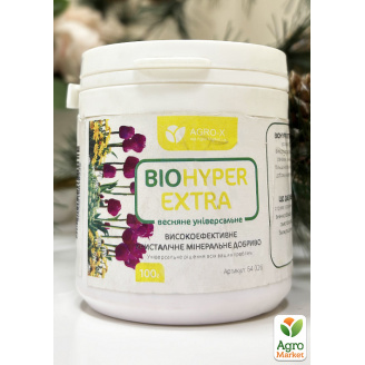 Минеральное удобрение BIOHYPER EXTRA Весенее универсальное (Биохайпер Экстра) ТМ AGRO-X 100г