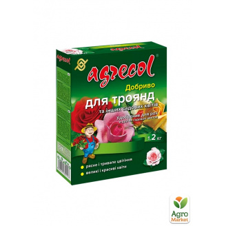 Удобрение для роз 16-14-16 ТМ Agrecol 1.2кг
