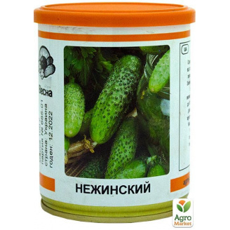 Огірок Ніжинський (у банку) ТМ Весна 100г