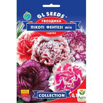 Гвоздика Пікоті фентезі мікс ТМ GL SEEDS 0.15г