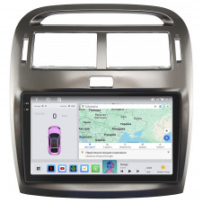 Магнитола Lesko Toyota Celsior III (F30) Рестайлинг 2003-2006 9" 4/64 QLED CarPlay 4G Wi-Fi GPS 360 Prime (11782-78809)