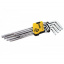 Ключі TORX MASTERTOOL набір 9 шт CrV довгі (Т10-Т50 90-227 мм) 75-0961 Кропивницький