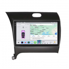 Магнитола Lesko Kia Forte II Рестайлинг 2016-2018 9" 4/64 QLED CarPlay 4G Wi-Fi GPS 360 Prime (10502-79301)