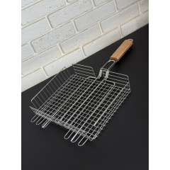 Решетка гриль для барбекю Gorillas BBQ L 30x25 см Хром (RGB6) Киев