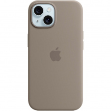 Чохол Silicone Case with MagSafe для Apple iPhone 15 Clay ААА