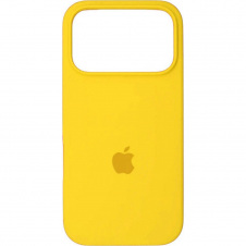Чехол Silicone Case для Apple iPhone 17 Pro Yellow AA