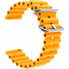 Універсальний ремінець для смарт-годинників Ocean Band 22mm Orange