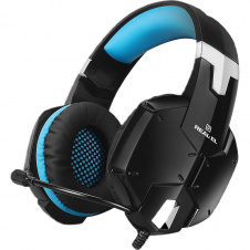Игровые наушники REAL-EL GDX-7500 Black/Blue (EL124100015)
