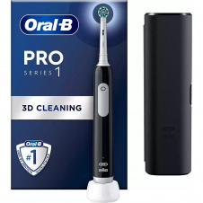 Электрическая зубная щетка Oral-B D305 Pro Series 1 Travel Case Black (D305.513.3X)