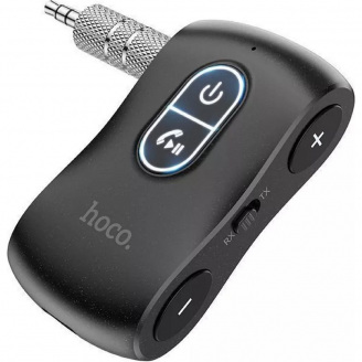 Bluetooth аудіо адаптер Hoco E73 Pro Journey Black