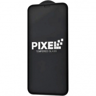 Захисне скло Pixel Full Screen Glass для Apple iPhone 12 Pro Max Black