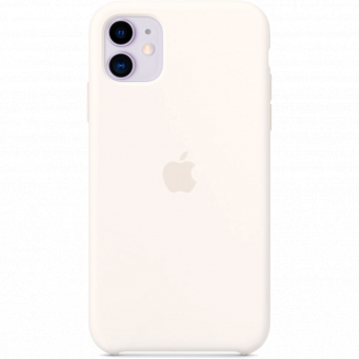 Чохол Silicone Case для Apple iPhone 11 (White) АА