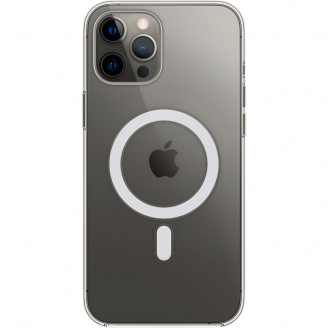 Чохол Clear Case with MagSafe для Apple iPhone 12 Pro Max (6.7) Transparent AA