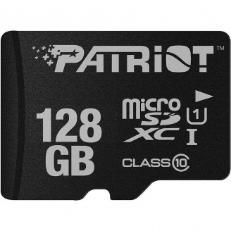 Карта пам'яті Patriot LX microSDHC 128GB UHS-I Class 10 (PSF128GMDC10)