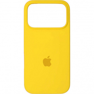 Чохол Silicone Case для Apple iPhone 17 Pro Yellow AA