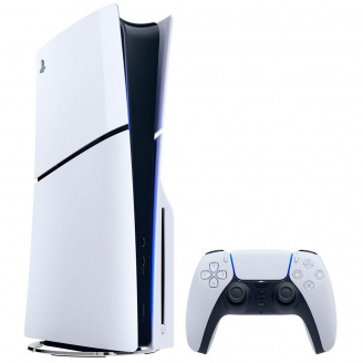 Ігрова консоль Sony PlayStation 5 Slim 1TB White UA (1000040591)