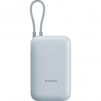 Зовнішній акумулятор Xiaomi Power Bank Integrated Cable 10000mAh 22.5W Blue (BHR9073GL)