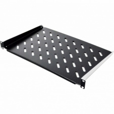 Полка консольная CMS UA-SHC250B 19" 1U 48x25x4.35 см Черный (109181)