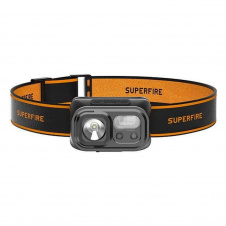 Налобный фонарь Superfire HL23-X 2 Вт Черно-оранжевый (302924)