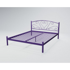 Кровать двухспальная BNB KarissaDesign 160х200 фиолетовый