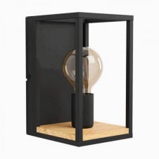 Настенный светильник Eglo Libertad 14x16.5x24 см Бежево-черный (EG99796)