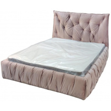 Кровать BNB Mayflower Comfort 90 х 190 см Simple С подъемным механизмом и нишей для белья Розовый