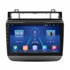 Штатная магнитола Lesko 9" Volkswagen Touareg II 2010-2014 4/32Gb 4G Wi-Fi GPS Top (9935-46735)