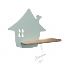 Настенный светильник Candellux House 35x26 см Коричнево-зеленый (21-85214)
