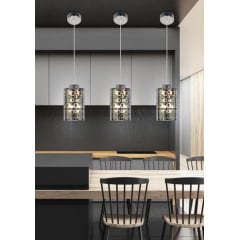 Люстра Candellux Nocturno 12x115 см Хром (31-57686) Хмельницкий