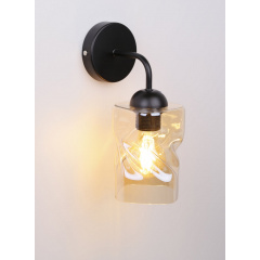 Бра Candellux Felis 16x27 см Черный (21-00163) Вишневое