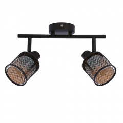 Спот Candellux Canabera 36x19 см Черный (92-81766) Софиевская Борщаговка